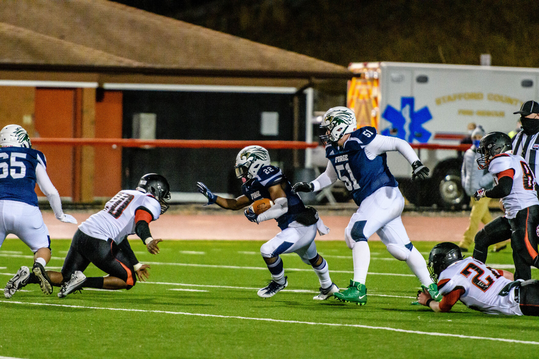 Brooke Point vs Colonial Forge Football